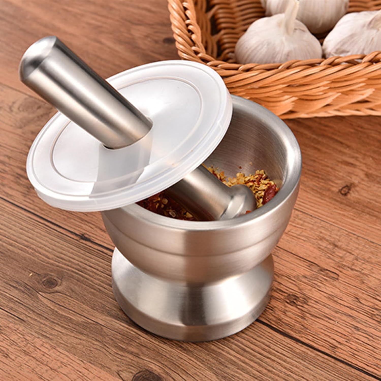 Stainless Steel Pestle and Mortar