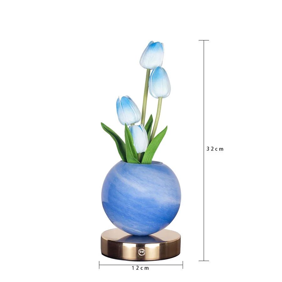 Rechargeable Tulip LED Night Light 