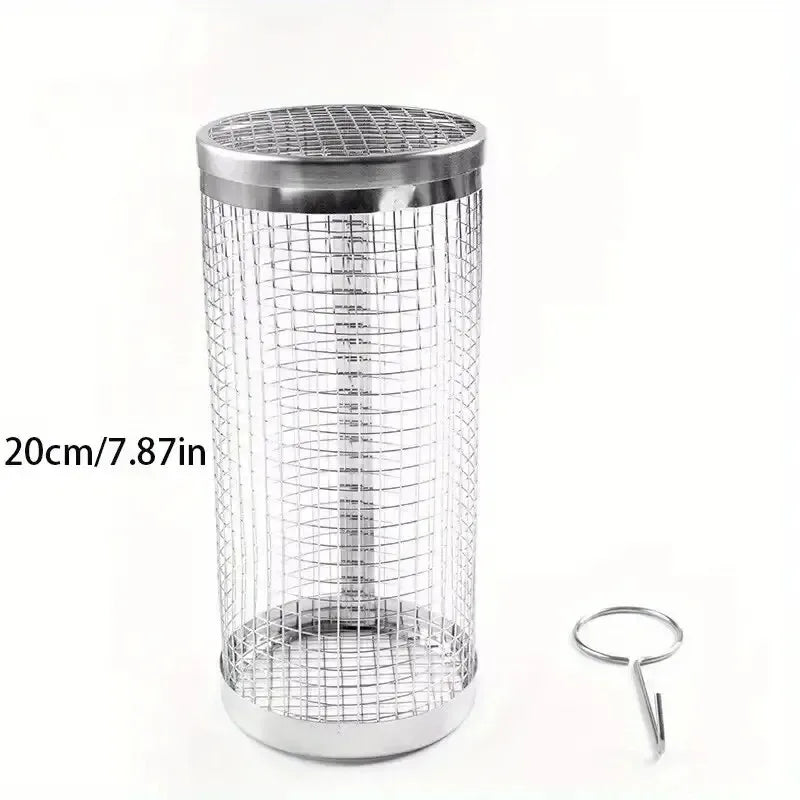 Stainless Steel BBQ Cage Grill 