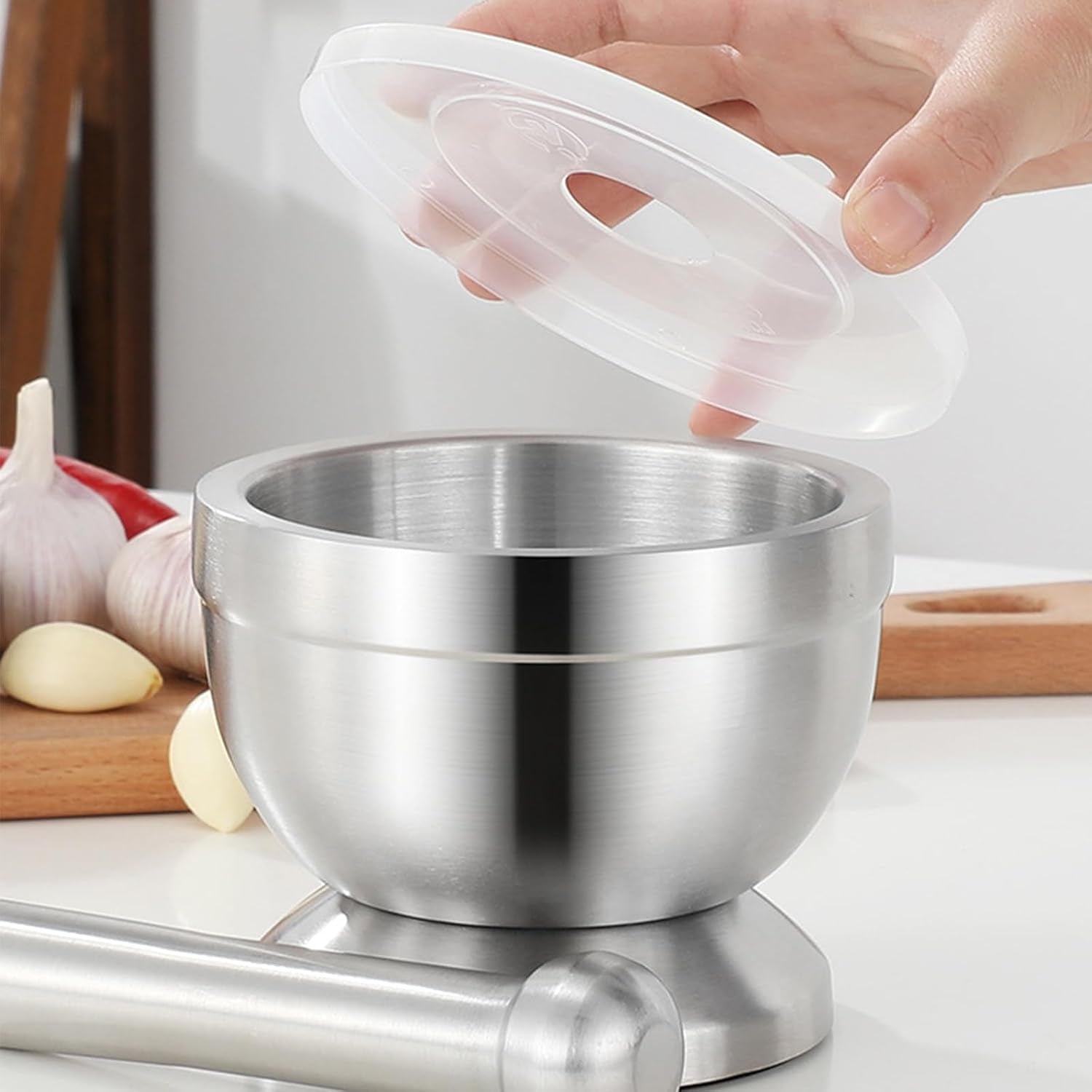 Stainless Steel Pestle and Mortar